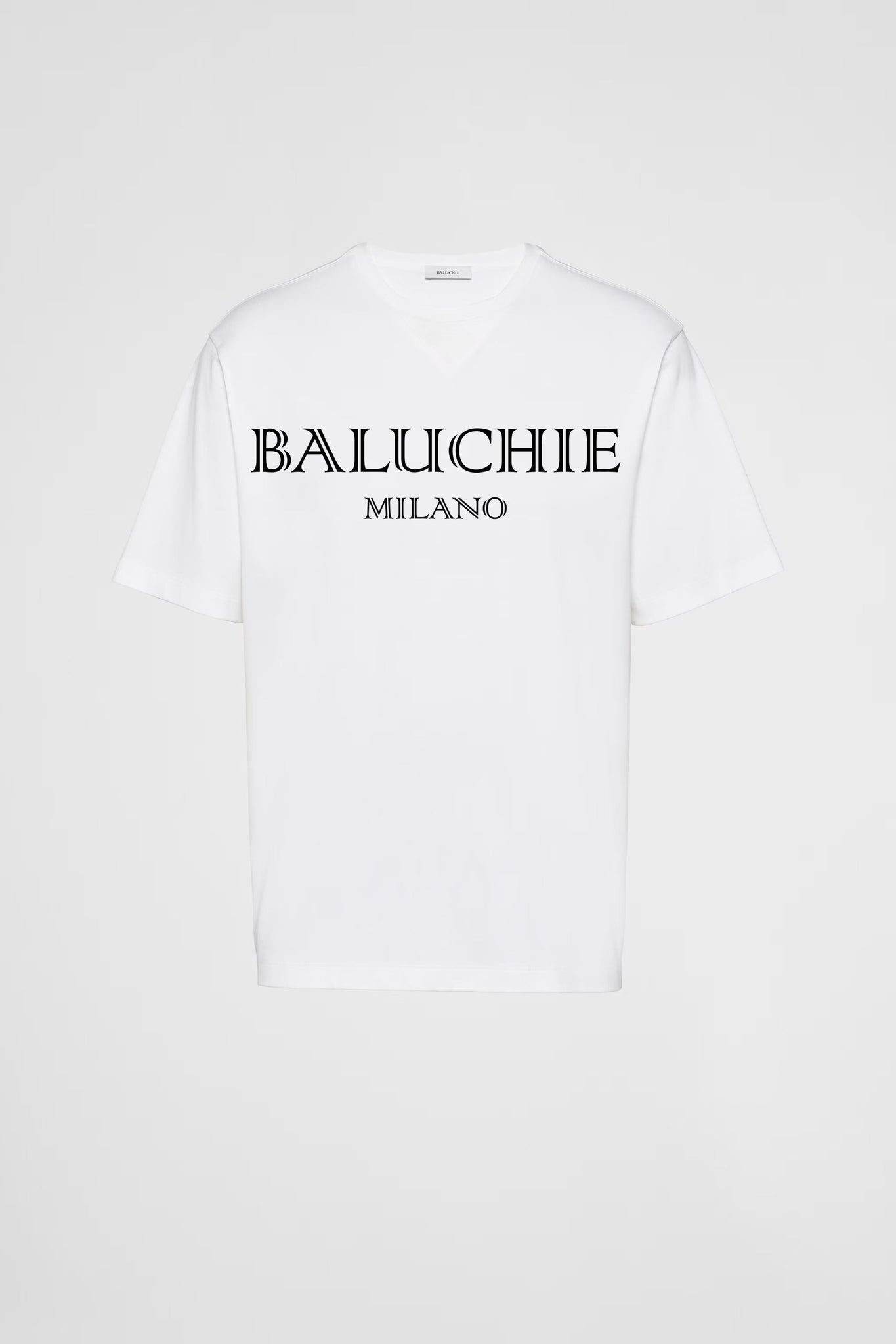 BALUCHIE MILANO Identity Tee - Bianco - Baluchie® MilanoT-ShirtS