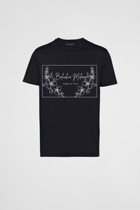 The Fioritura Tee - Nero - Baluchie® MilanoT-ShirtS